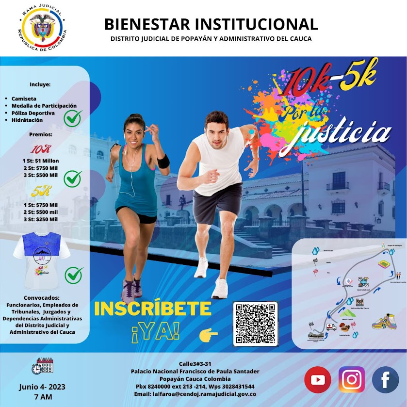 Recreación Rama Judicial Cauca - Consultores TIC
