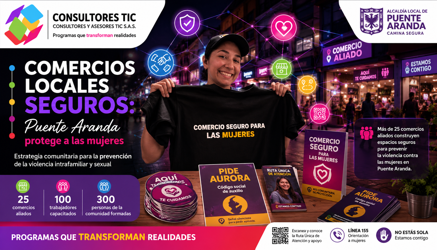 Comercios y Familias Seguras