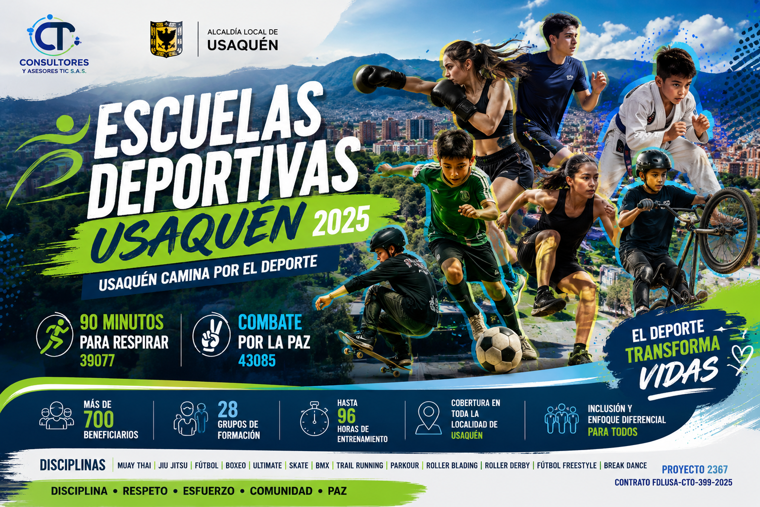 Escuelas Deportivas Usaquén 2025