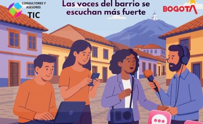 Las voces del barrio se escuchan más fuerte Juntos fortalecemos los medios comunitarios y alternativos de La Candelaria.