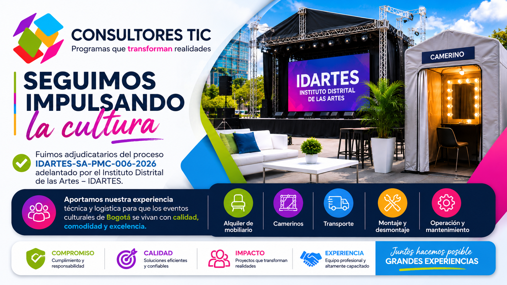 Proyecto mobiliario Idartes